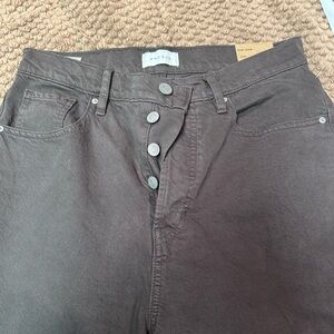 PacSun Brown High-Waisted Dad Jeans